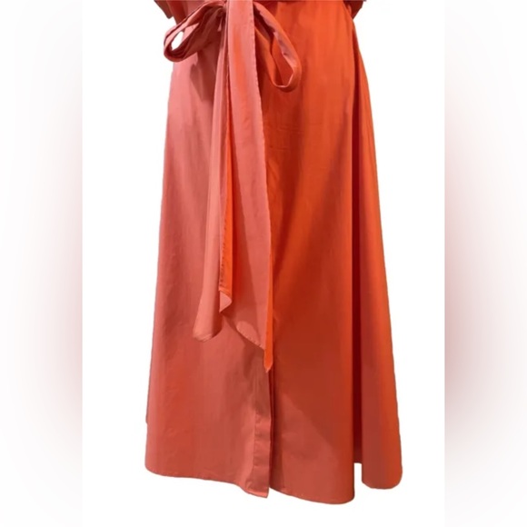 Ralph Lauren Black Label woman’s Circular Red dress Size L Made In Italy - Picture 7 of 9